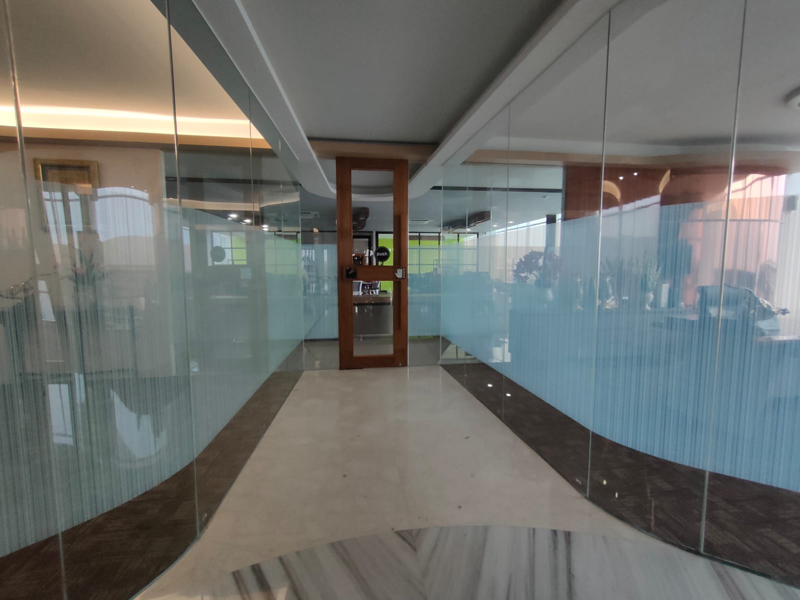 Ornamental Glass / Motif sticker